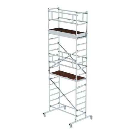 MUNK Rollgerüst Höhe 6,20 m Plattform-Höhe 4,20 m