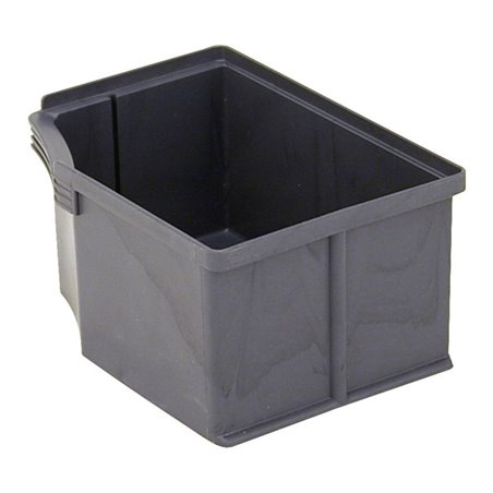 Bito Einsatzkästen EK17129 für Eurostapelbehälter XL B 178 mm x H 90 mm x T 129 mm, schwarz