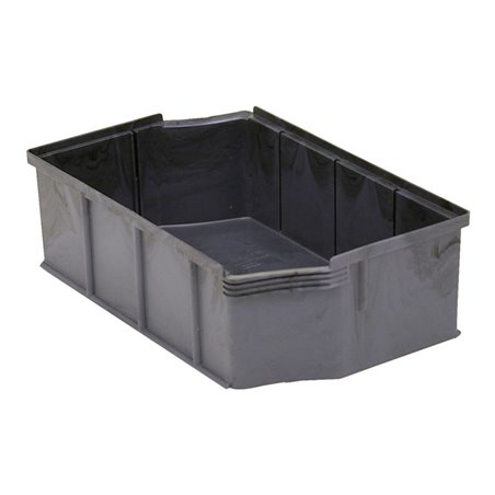 Bito Einsatzkästen EK27179 für Eurostapelbehälter XL B 277 mm x H 90 mm x T 178 mm, schwarz