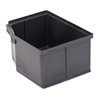 Bito Einsatzkästen EK17139 für Eurostapelbehälter XL B 178 mm x H 90 mm x T 139 mm, schwarz