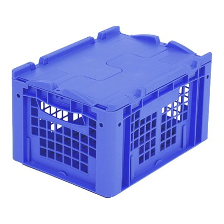 Bito Eurostapelbehälter XL mit Deckel XLD43223 L400xB300xH238 mm, blau
