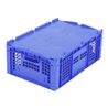 Bito Eurostapelbehälter XL mit Deckel XLD64223 L600xB400xH238 mm, blau