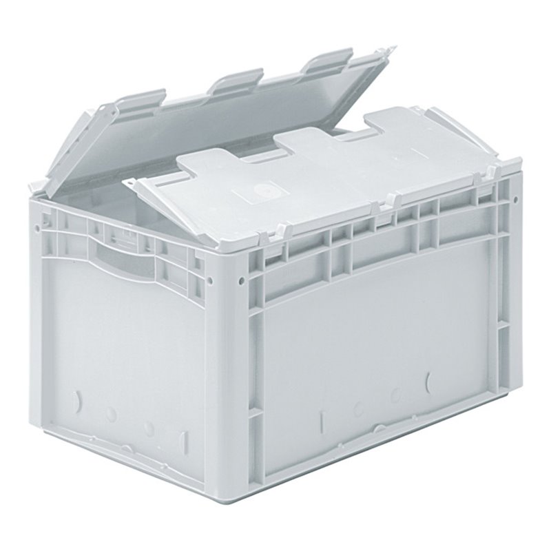 Bito Eurostapelbehälter XL Set / XLD32221 mit Deckel L300xB200H238 mm, grau