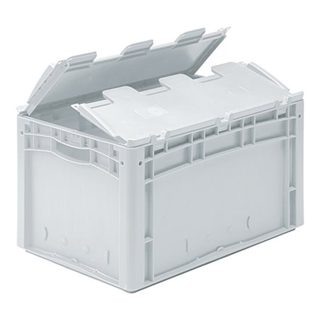 Bito Eurostapelbehälter XL Set / XLD32221 mit Deckel L300xB200H238 mm, grau