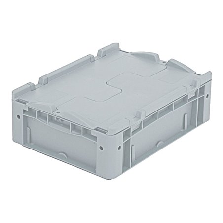 Bito Eurostapelbehälter XL Set / XLD43121 mit Deckel L400xB300H138 mm, grau