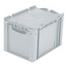 Bito Eurostapelbehälter XL Set / XLD43271 mit Deckel L400xB300H288 mm, grau