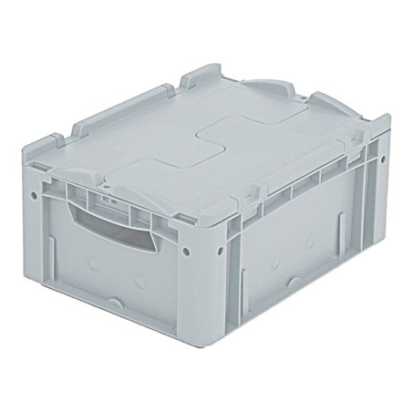 Bito Eurostapelbehälter XL Set / XLD43171 mit Deckel L400xB300H188 mm, grau