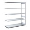 Bito Fachbodenregal Typ:EL mit 5 Fachböden L1308xH2000xT624 mm, Anbaufeld 100kg verzinkt