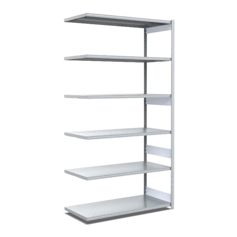 Bito Fachbodenregal Typ:EL mit 6 Fachböden L1008xH2500xT624 mm, Anbaufeld 100 kg verzinkt