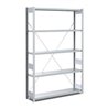 Bito Fachbodenregal Typ:EL mit 5 Fachböden L1058xH2000xT324 mm, Grundfeld 100 kg verzinkt