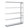 Bito Fachbodenregal Typ:EL mit 5 Fachböden L1308xH2000xT324 mm, Anbaufeld 100kg verzinkt