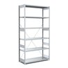 Bito Fachbodenregal Typ:EL mit 6 Fachböden L1058xH2500xT524 mm, Grundfeld 100 kg verzinkt