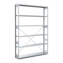 Bito Fachbodenregal Typ:EL mit 6 Fachböden L1358xH2500xT324 mm, Grundfeld 100 kg verzinkt