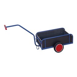 VARIOfit Handwagen mit Bordwand Vollgummibereifung 765 x 435 mm