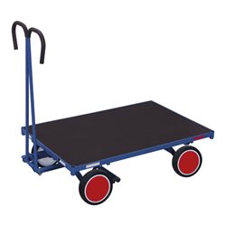 VARIOfit Handpritschenwagen ohne Bordwand Vollgummibereifung 1.200 x 800 mm Traglast 700 kg