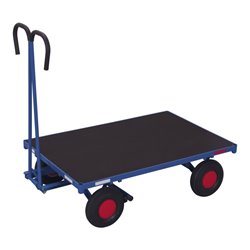 VARIOfit Handpritschenwagen ohne Bordwand Luftbereifung 1.200 x 800 mm Traglast 700 kg