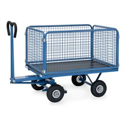 fetra Handpritschenwagen 6433L - Tragkraft 700kg Luft-Bereifung