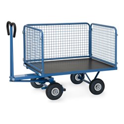 fetra Handpritschenwagen 6433L - Tragkraft 700kg Luft-Bereifung