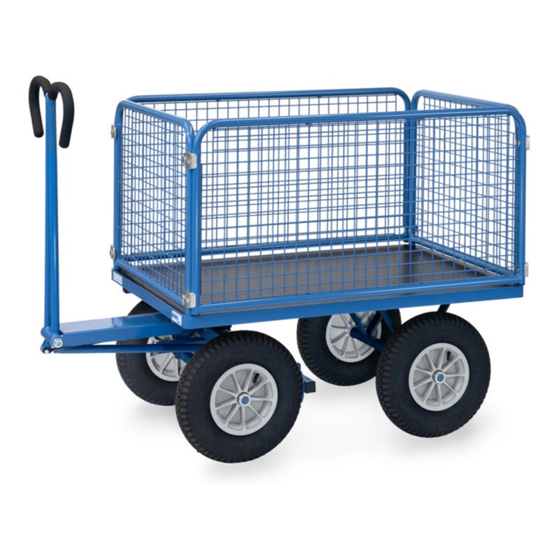 fetra Handpritschenwagen 6434L - Tragkraft 1000kg Luft-Bereifung