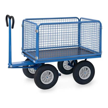 fetra Handpritschenwagen 6434L - Tragkraft 1000kg Luft-Bereifung