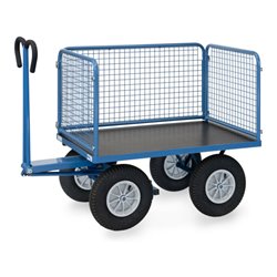 fetra Handpritschenwagen 6434L - Tragkraft 1000kg Luft-Bereifung