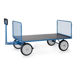 fetra Handpritschenwagen 6436V - Tragkraft 1250kg Vollgummi-Reifen