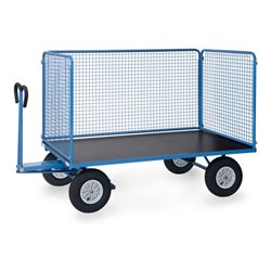 fetra Handpritschenwagen 6446L - Tragkraft 1250kg Luft-Bereifung