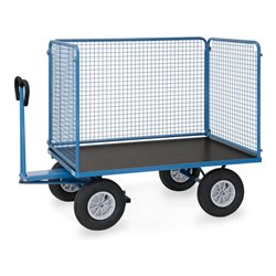 fetra Handpritschenwagen 6445L - Tragkraft 1000kg Luft-Bereifung