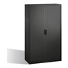 C+P Akten-Sideboard Omnispace mit Rollladen, 4 Ordnerhöhen, H1660xB1000xT420mm Schwarzgrau
