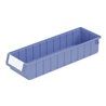 Bito Regalkasten RK Set RK51509, 500 x 156 x 90 mm, taubenblau, inklusive Etikett