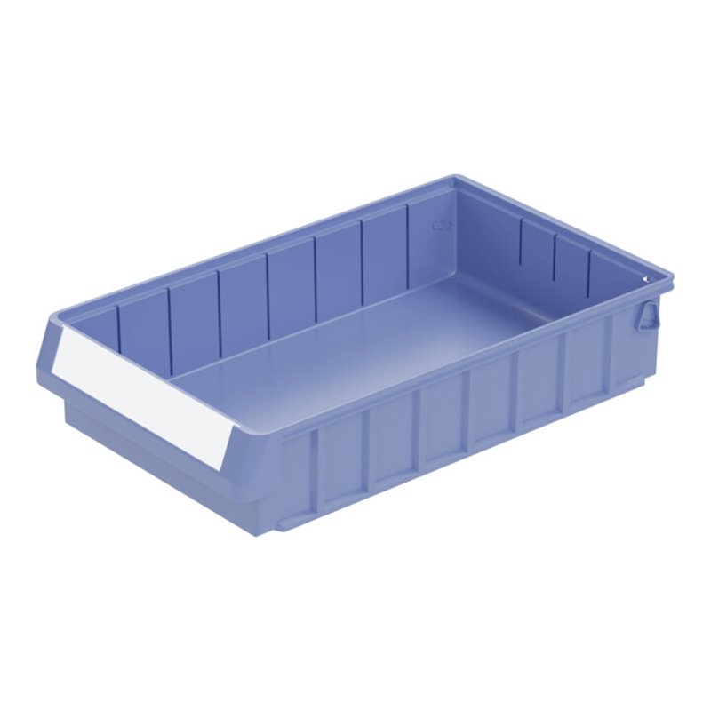 Bito Regalkasten RK Set RK4208, 400 x 234 x 80 mm, taubenblau, inklusive Etikett