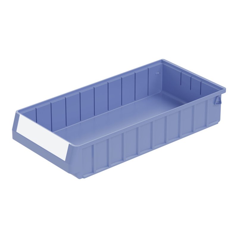 Bito Regalkasten RK Set RK5209, 500 x 234 x 90 mm, taubenblau, inklusive Etikett