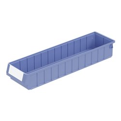 Bito Regalkasten RK Set RK61509, 600 x 156 x 90 mm, taubenblau, inklusive Etikett