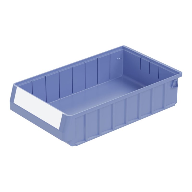 Bito Regalkasten RK Set RK4209, 400 x 234 x 90 mm, taubenblau, inklusive Etikett