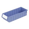 Bito Regalkasten RK Set RK41509, 400 x 156 x 90 mm, taubenblau, inklusive Etikett