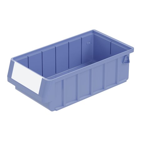 Bito Regalkasten RK Set RK31509, 300 x 156 x 90 mm, taubenblau, inklusive Etikett
