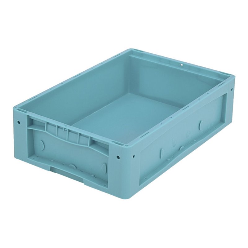 Bito Kleinladungsträger KLT mit Doppelboden / KLT 64170D L600xB400xH170 mm, türkis