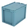 Bito Kleinladungsträger KLTD mit Deckel / KLTD64420D L600xB400xH420 mm, türkis
