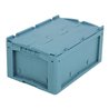Bito Kleinladungsträger KLTD mit Deckel / KLTD64270D L600xB400xH270 mm, türkis