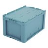 Bito Kleinladungsträger KLTD mit Deckel / KLTD64320D L600xB400xH320 mm, türkis
