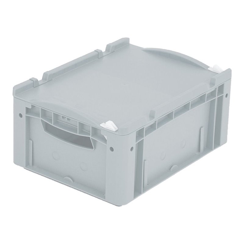 Bito Eurostapelbehälter XL Set / XL 43171ASDV Auflagedeckel mit Verschluss L400xB300H188 mm, grau