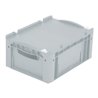 Bito Eurostapelbehälter XL Set / XL 43171ASDV Auflagedeckel mit Verschluss L400xB300H188 mm, grau
