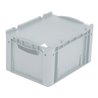 Bito Eurostapelbehälter XL Set / XL 43221ASDV Auflagedeckel mit Verschluss L400xB300H238 mm, grau
