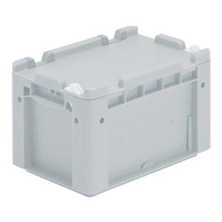 Bito Eurostapelbehälter XL Set / XL 32221ASDV Auflagedeckel mit Verschluss L300xB200H238 mm, grau