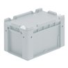Bito Eurostapelbehälter XL Set / XL 32221ASDV Auflagedeckel mit Verschluss L300xB200H238 mm, grau
