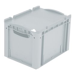 Bito Eurostapelbehälter XL Set / XL 43271ASDV Auflagedeckel mit Verschluss L400xB300H288 mm, grau