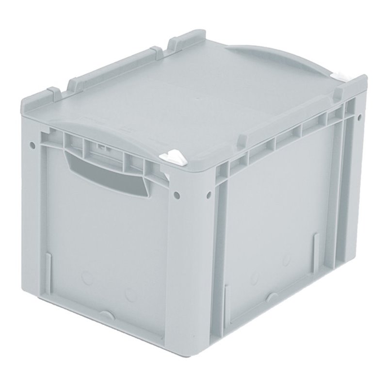 Bito Eurostapelbehälter XL Set / XL 43271ASDV Auflagedeckel mit Verschluss L400xB300H288 mm, grau