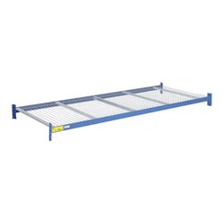 Bito Fachebene Weitspann Set / Gittersegment mit Unterzug B2700xT600 mm 500 kg, enzianblau