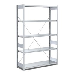 Bito Fachbodenregal Typ: S L1058xH2000xT424 mm, Grundfeld 300  kg verzinkt