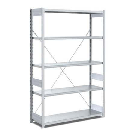 Bito Fachbodenregal Typ: S L1058xH2000xT424 mm, Grundfeld 300  kg verzinkt